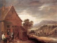 David Teniers the Younger - Before The Inn